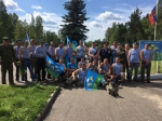 День ВДВ в городе Нее