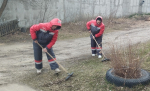 В Костромской области военные коммунальщики проводят субботники в военных городках